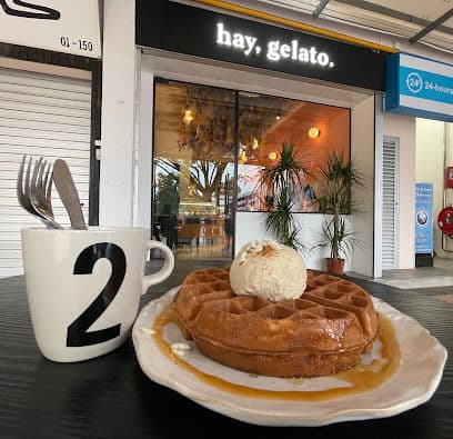 Hay, Gelato. - Dog Cafes
